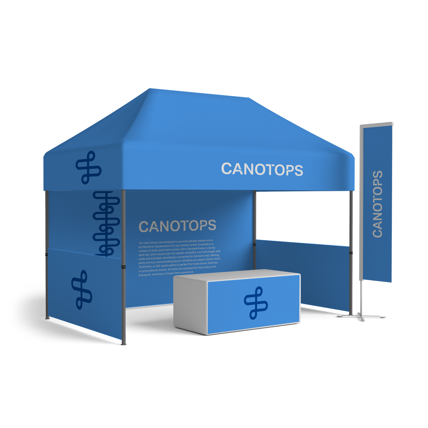 Full Tent Setup 15' x 10'