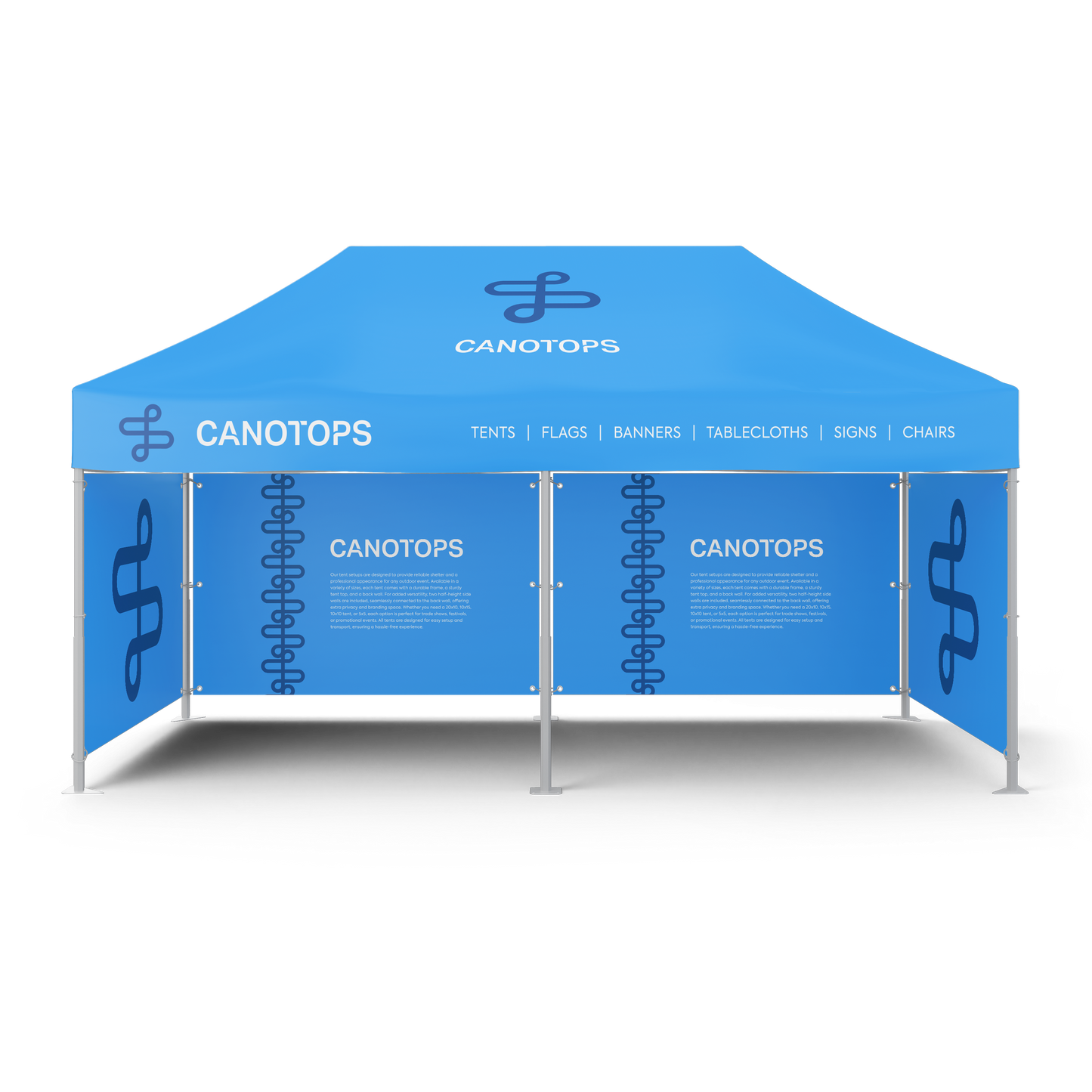 Full Tent Setup 20' x 10'