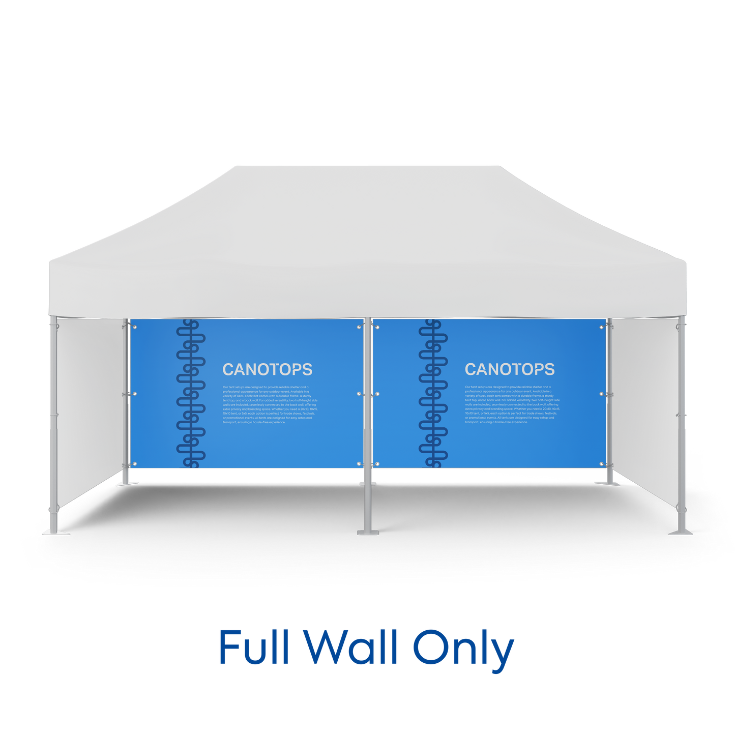 Full 20' Tent Wall